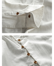 Casual Long Sleeve Linen Shirt